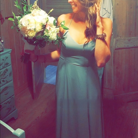 Show Me Your MuMu | Dresses | Show Me Your Mumu Sage Green Bridesmaid Dress  | Poshmark